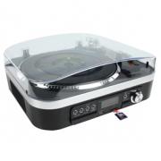 Konig HAV-TTUSB25 USB PLATENSPELER MET FM-TUNER SPEAKERS