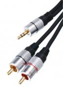 HQSS3458/1,5 hoge kwaliteit audio kabel