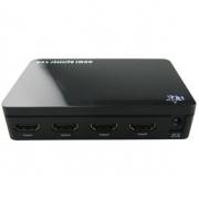 HQSSH200 HQ 4-POORTS HDMI splitter met 3D ondersteuning