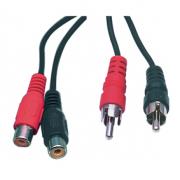 Audio / video kabel 10,0 m male female