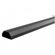 KONIG LCD-PLASMA ZWARTE GESPOTEN ALUMINIUM KABELGOOT 110CM